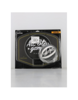 Mini panier de basketball avec ballon all star game noir - Spalding