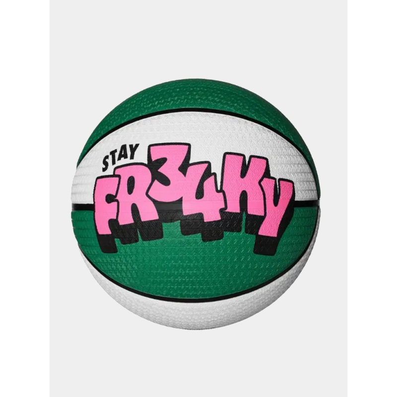 Ballon de basket giannis playground taille 7 vert et blanc - Nike