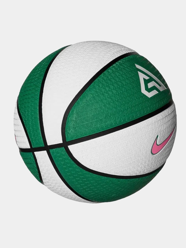 Ballon de basket giannis playground taille 7 vert et blanc - Nike