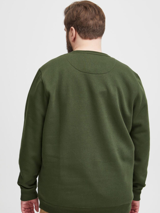 Sweat downton crew kaki homme - Blend