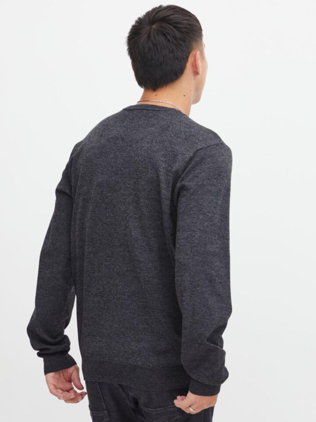 Pull uni bhbruton gris homme - Blend