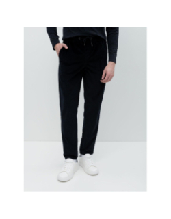 Pantalon en velours côtelé noir homme - Blend