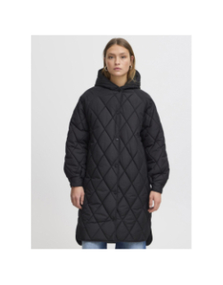 Doudoune longue hansa noir femme - Ichi