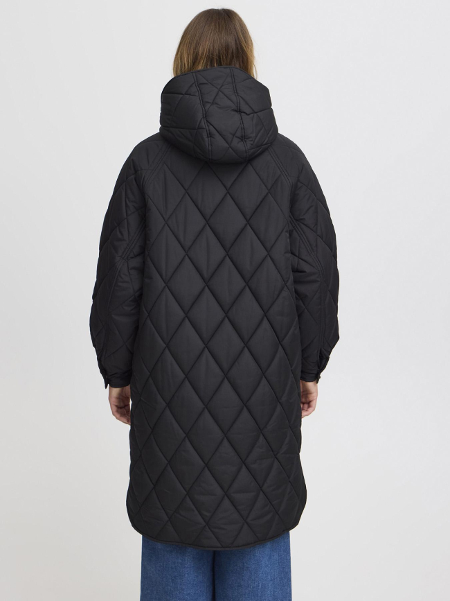 Doudoune longue hansa noir femme - Ichi