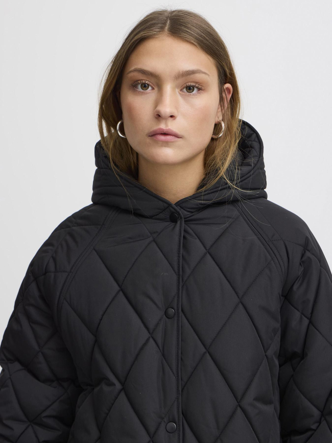 Doudoune longue hansa noir femme - Ichi