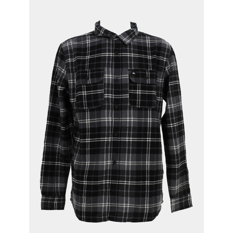 Chemise à carreaux cantwell gris homme - Quiksilver