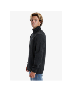 Sweat à col zippé keller noir homme - Quiksilver