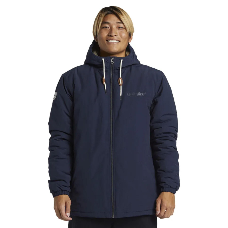 Veste à capuche june battle bleu marine homme - Quiksilver