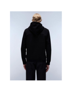 Sweat à col zippé b-badge hzh noir homme - Napapijri