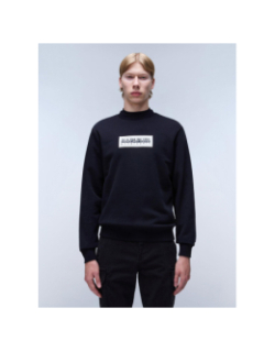 Sweat à col rond b-box noir homme - Napapijri