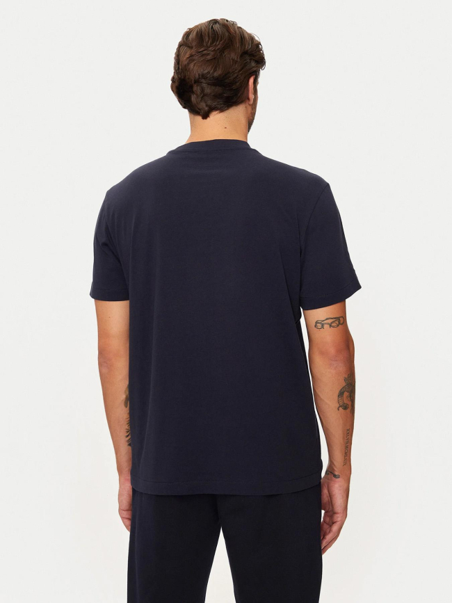 T-shirt à manches courtes s-box logo bleu marine homme - Napapijri