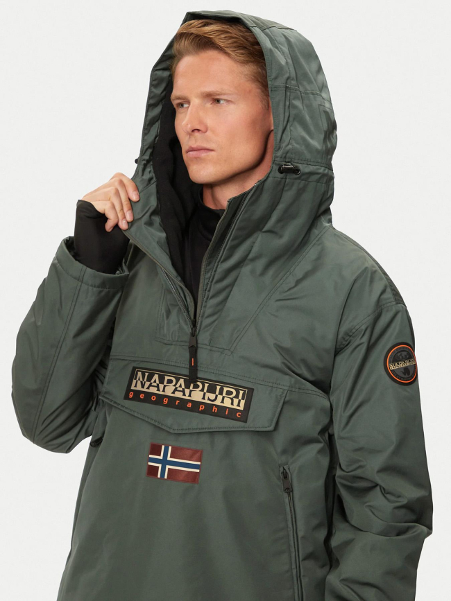 Blouson parka rainforest next vert homme - Napapijri