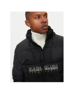 Doudoune d'hiver raiforest puffer noir homme - Napapijri