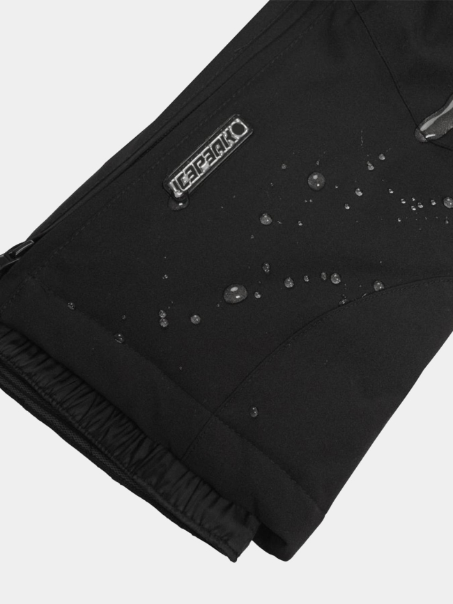 Pantalon de ski lagos jr noir fille - Icepeak