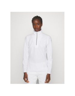 Polaire bi-matière fabius blanc femme - Icepeak