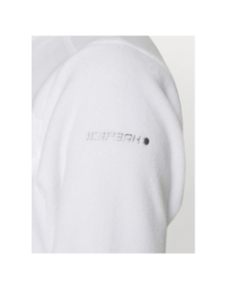 Polaire bi-matière fabius blanc femme - Icepeak
