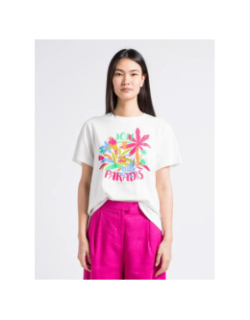 T-shirt taradis blanc femme - La Petite Etoile