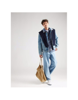 Chemise manches longues à motif floral bleu homme - Blend