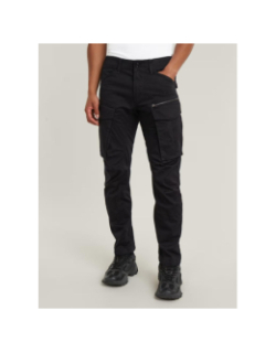 Pantalon droit tappered rovic zip noir homme - G star