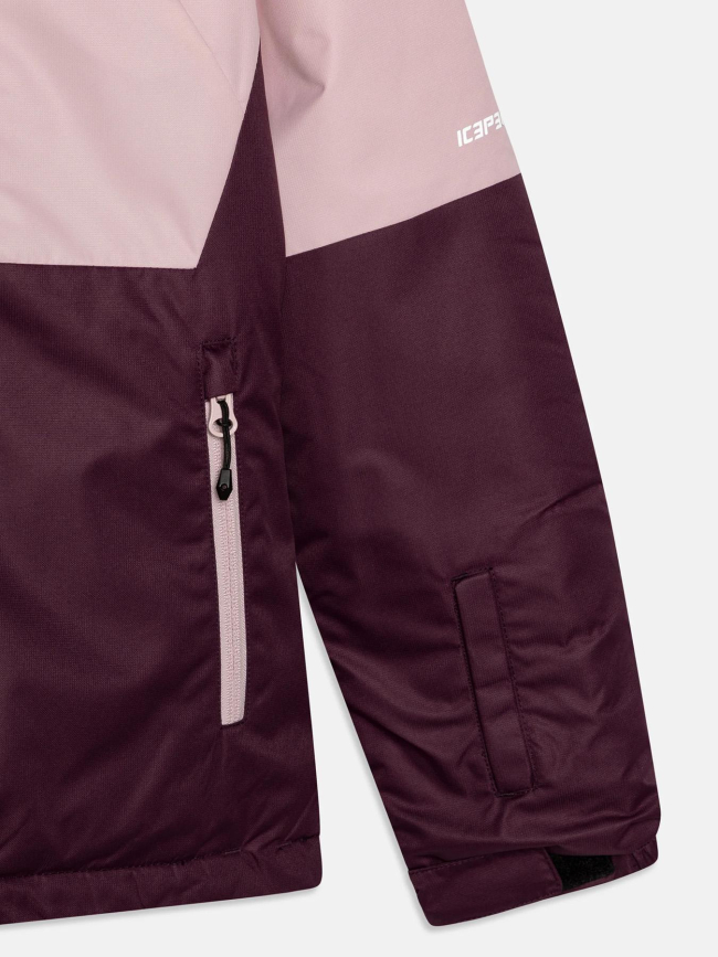 Veste de ski lindley rose fille - Icepeak