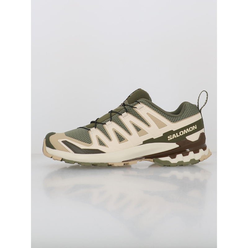 Chaussures de trail xa pro 3d v9 kaki beige homme - Salomon