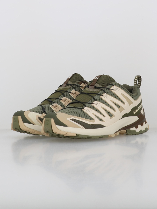 Chaussures de trail xa pro 3d v9 kaki beige homme - Salomon
