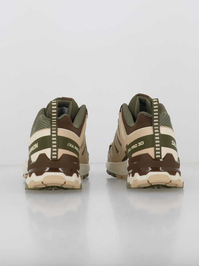 Chaussures de trail xa pro 3d v9 kaki beige homme - Salomon