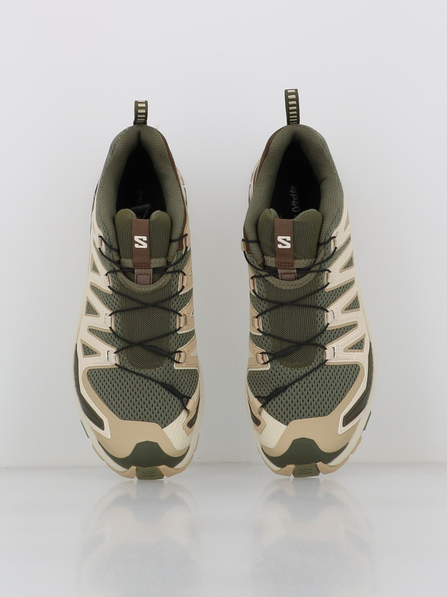 Chaussures de trail xa pro 3d v9 kaki beige homme - Salomon