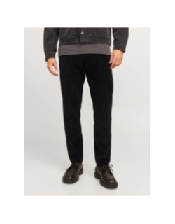Pantalon velours côtelé stace noir homme - Jack & Jones
