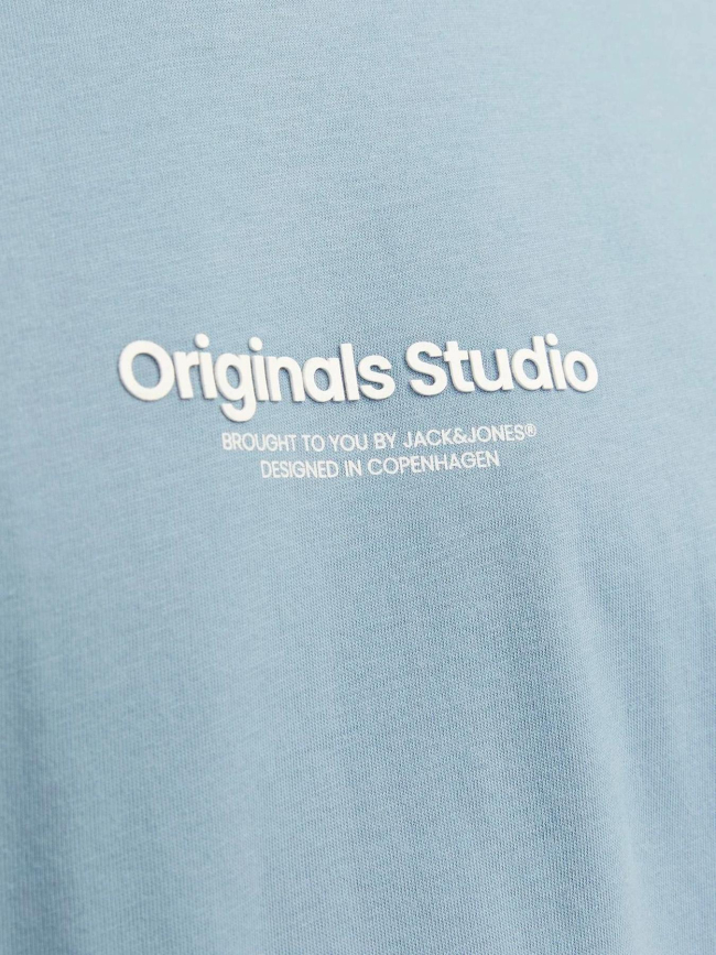 T-shirt imprimé originals studio bleu homme - Jack & Jones