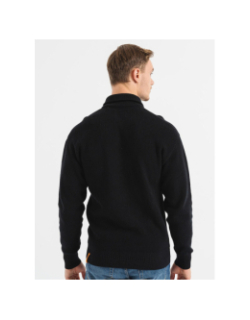 Pull col zippé outdoor noir homme - Jack & Jones