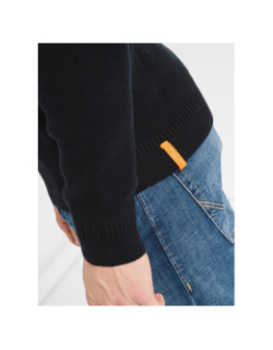 Pull col zippé outdoor noir homme - Jack & Jones