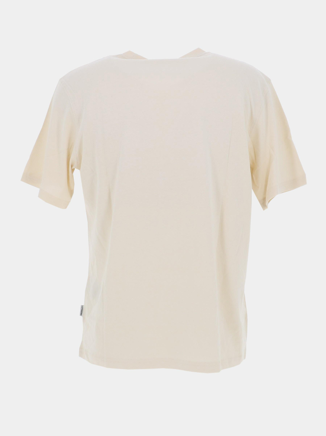 T-shirt portland block branding beige homme - Jack & Jones