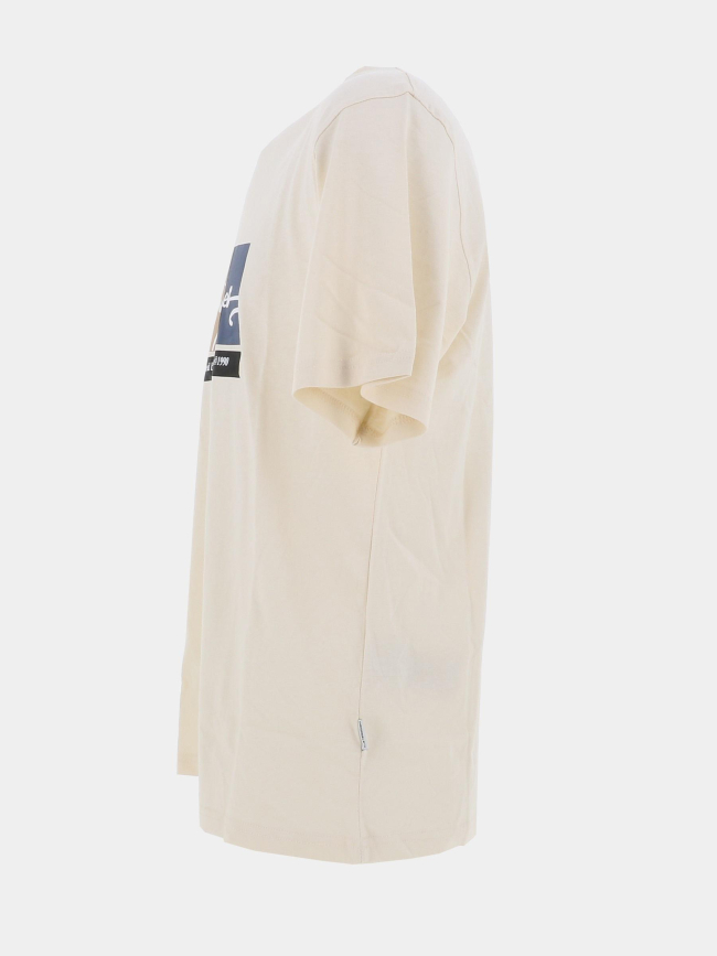T-shirt portland block branding beige homme - Jack & Jones