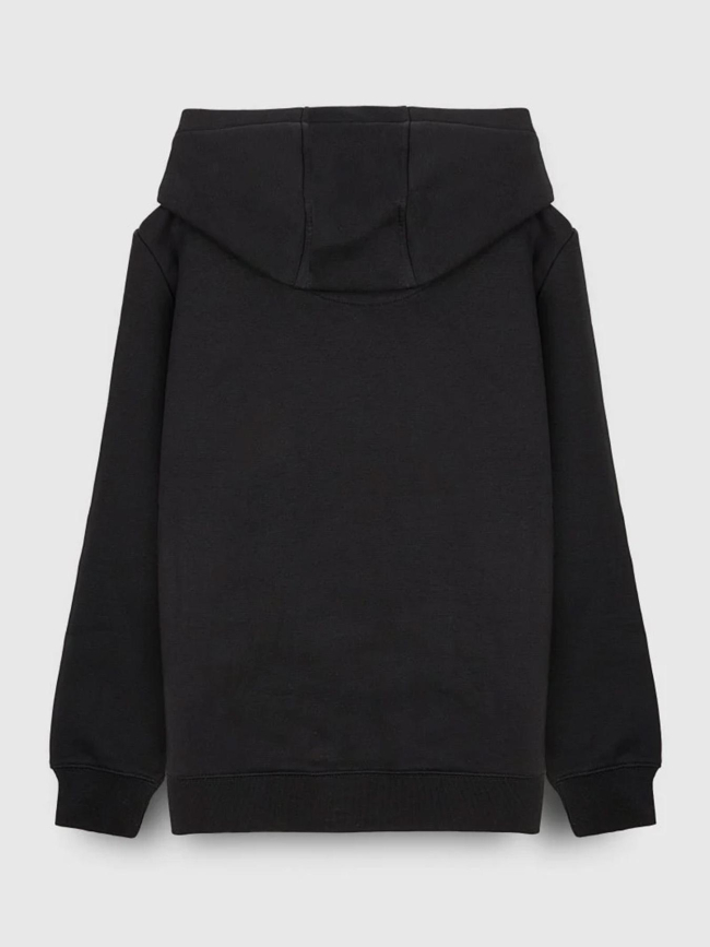 Sweat à capuche s-jim noir enfant - Teddy Smith