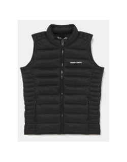 Doudoune sans manche terry noir enfant - Teddy Smith