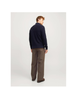 Gilet zippé blurony bleu marine homme - Jack & Jones