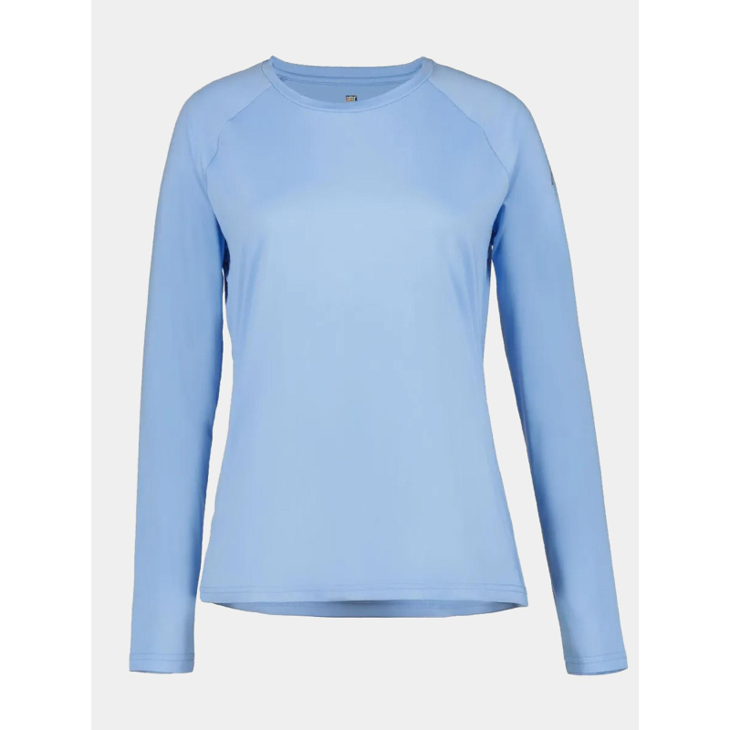 T-shirt de running a manches longues muotka bleu femme - Rukka