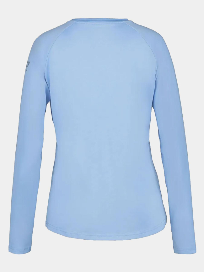 T-shirt de running a manches longues muotka bleu femme - Rukka