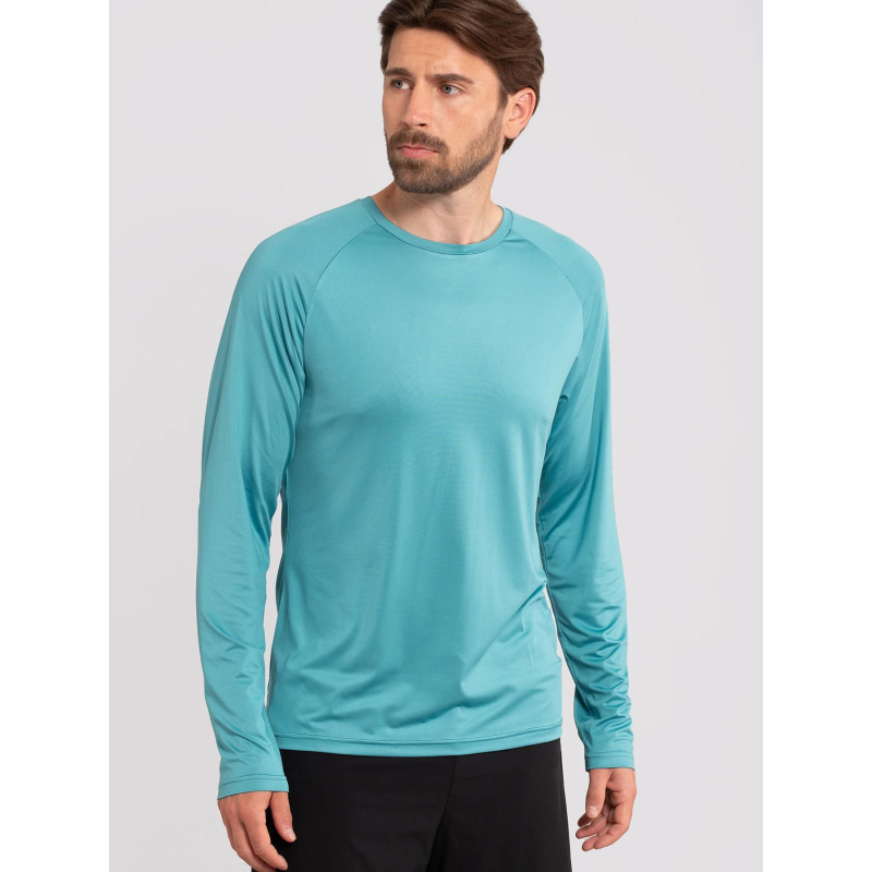 T-shirt de running à manches longues muosto bleu homme - Rukka