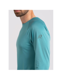 T-shirt de running à manches longues muosto bleu homme - Rukka
