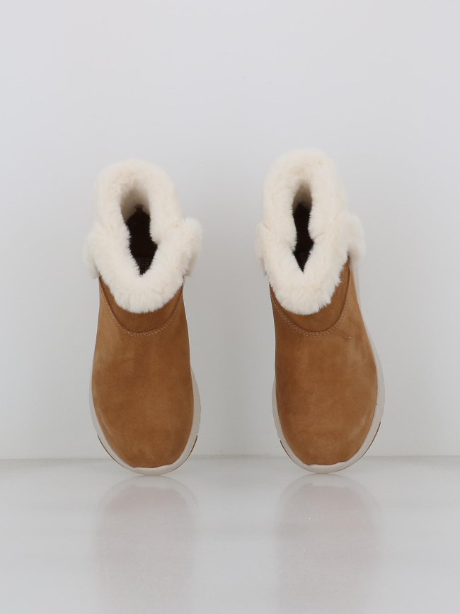 Boots on the go stellar cozy marron femme - Skechers