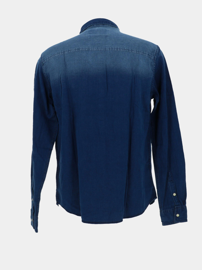 Chemise denim western bleu homme - Rms 26