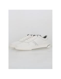 Baskets en cuir logo granite blanc homme - Calvin Klein