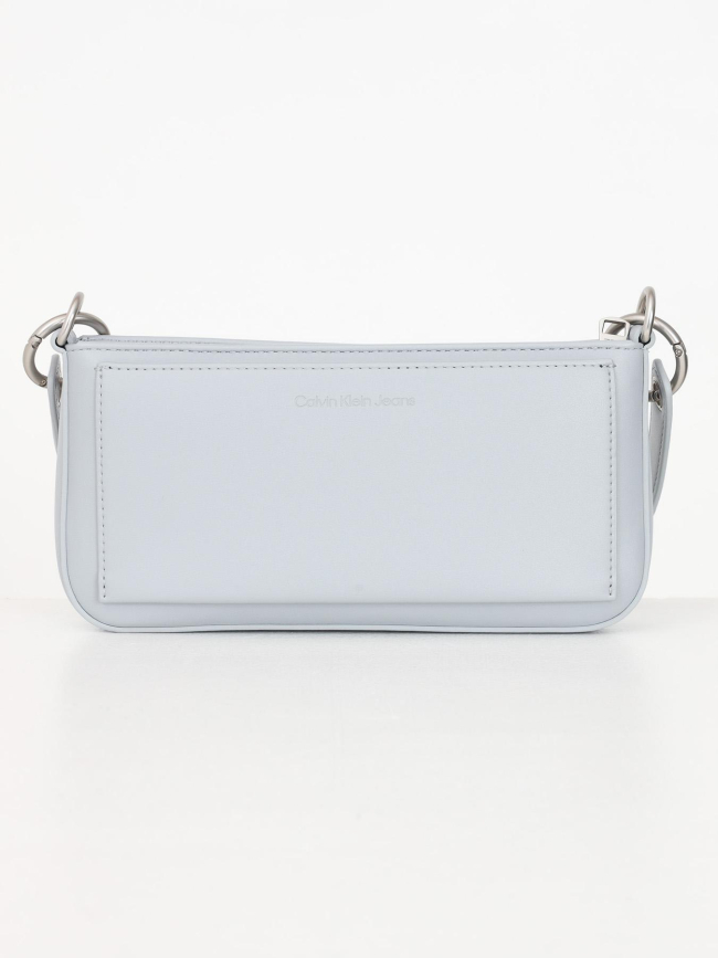 Sac à main sculpted gris clair femme - Calvin Klein Jeans