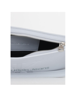 Sac à main sculpted gris clair femme - Calvin Klein Jeans