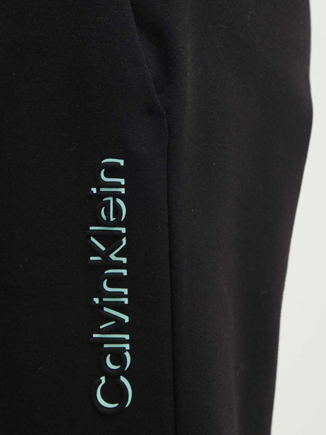 Pantalon de Jogging shadow logo relief noir homme - Calvin Klein