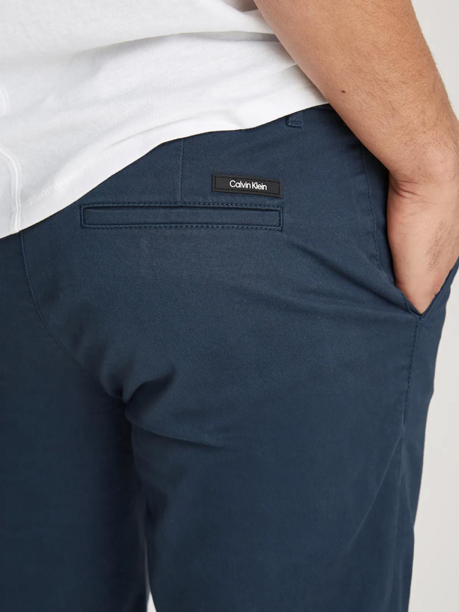Pantalon slim modern twill bleu homme - Calvin Klein