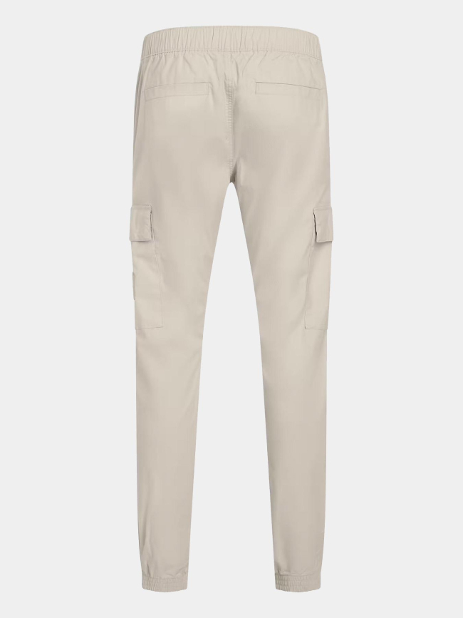 Pantalon cargo skinny beige homme - Calvin Klein Jeans
