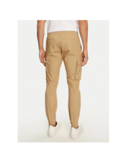 Pantalon cargo skinny beige homme - Calvin Klein Jeans